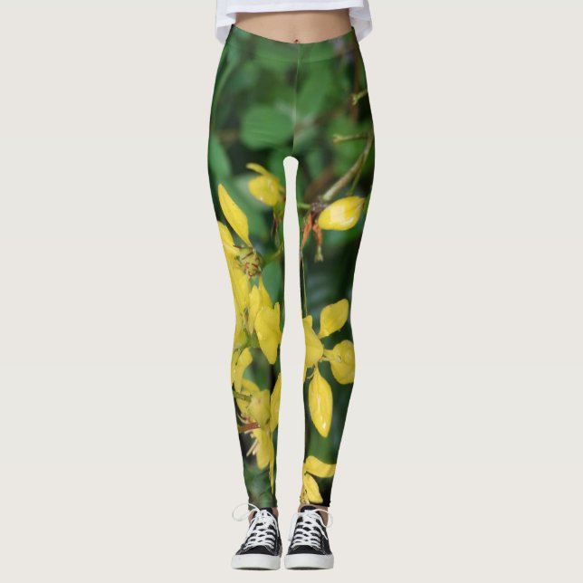 Naturliga baljväxter leggings (Framsida)
