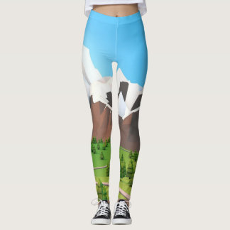 Naturliga baljväxter leggings