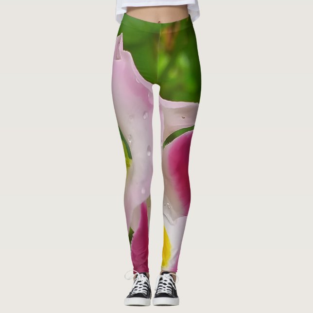 Naturliga baljväxter leggings (Framsida)
