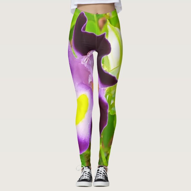 Naturliga baljväxter leggings (Framsida)