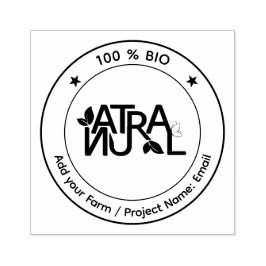 Naturliga Bio Ekologiska Miljövänliga, Sunda produ Stämpel