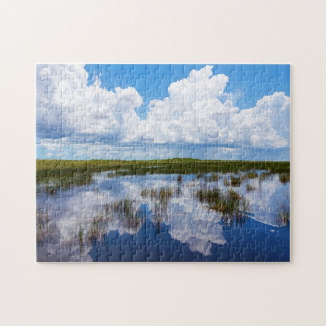Naturliga Everglades landskap Pussel (Horisontell)