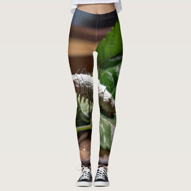NATURLIGA FIBERMARVELS: SILKWORMS RESA LEGGINGS (Framsida)