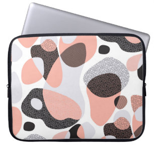 Naturliga former: Geometric Seamless Struktur. Laptop Fodral