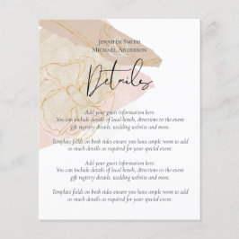 Naturliga jordbruden Tones Abstrakt Bröllop