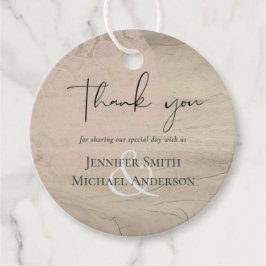 Naturliga jorden Rustic Woodland Löv Gåvor Etiketter