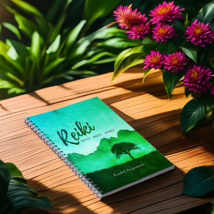 Naturliga Reiki Master Yoga Mediation-instruktör Anteckningsbok
