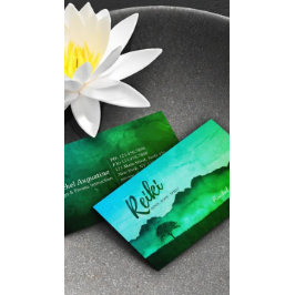 Naturliga Reiki Master Yoga Mediation-instruktör Visitkort