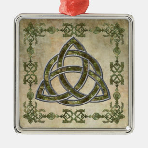 Naturliga Triquetra Julgransprydnad Metall
