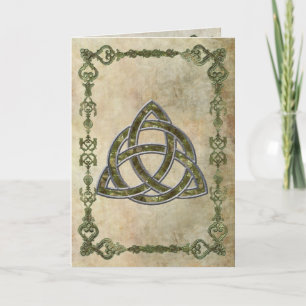 Naturliga Triquetra Kort