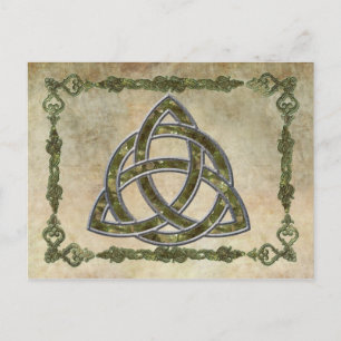 Naturliga Triquetra Vykort
