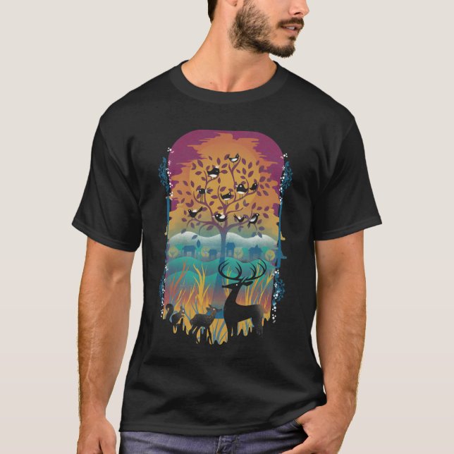 Naturliga underverk t shirt (Framsida)