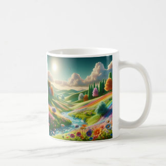 Naturlighet - färskhet kaffemugg
