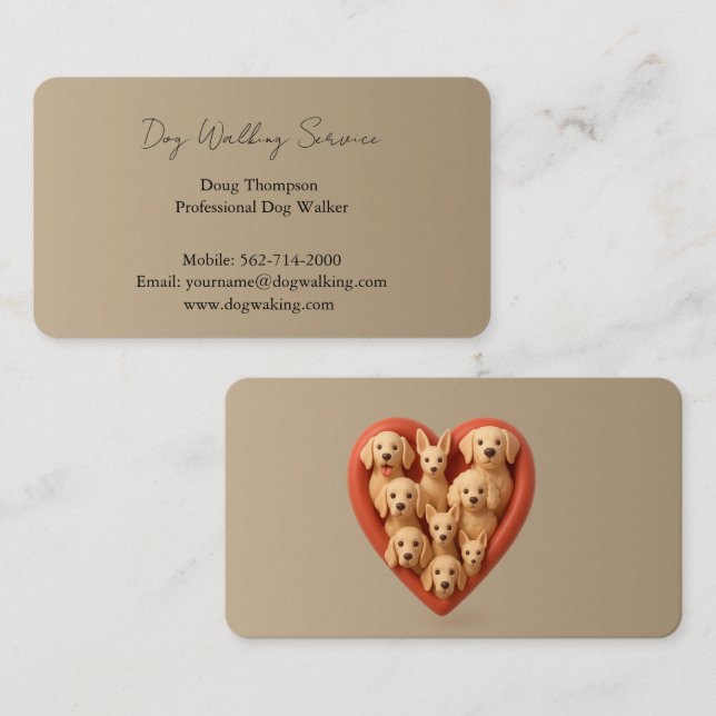 Naturligt Affärskort - bakgrund Visitkort (Fram/baksida)