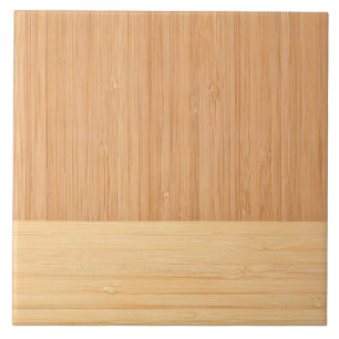 Naturligt Bamboo Gräns Wood Grain-utseende Kakelplatta