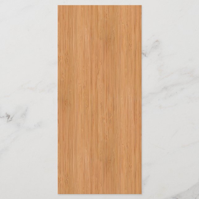 Naturligt Bamboo Wood Grain-utseende (Framsida)