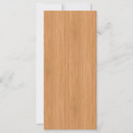 Naturligt Bamboo Wood Grain-utseende