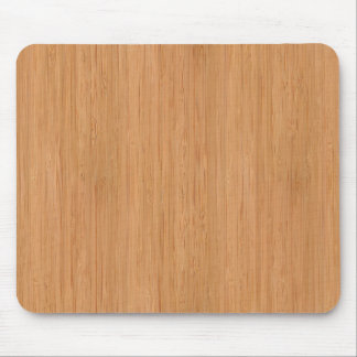 Naturligt Bamboo Wood Grain-utseende Musmatta