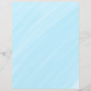 Naturligt blått vattenfärgsskrapbokning Papper