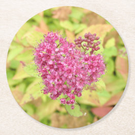 Naturligt blommande hjärta - piercing by <Pil höge Underlägg Papper Rund