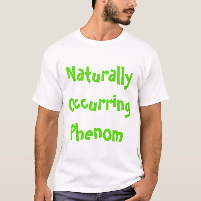 Naturligt - den uppstående roliga sommaren sätter tee shirt (Framsida)