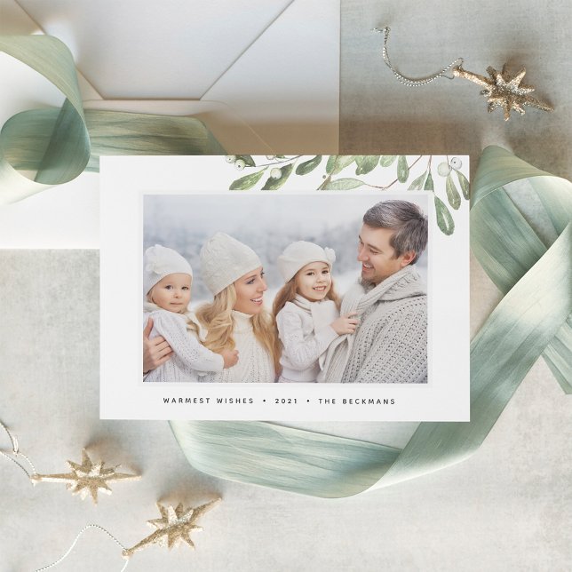 Naturligt Glatt | Botaniskt foto av Elegant Julkort (Skapare uppladdad)