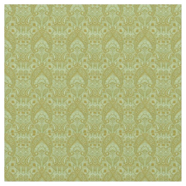 Naturligt grönt kustfartygtyg för thailändska tyg (Närbild)