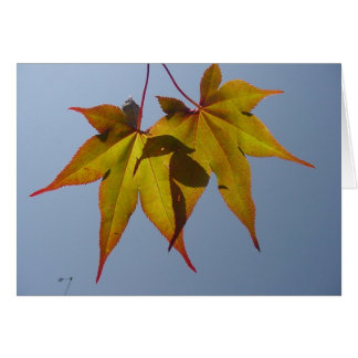 Naturligt guld hälsningskort