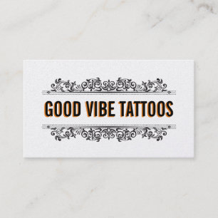 Naturligt Inslag Tatueringar 2 Visitkort