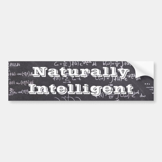 Naturligt intelligent bildekal (Framsidan)