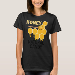 Naturligt kandy Wilderness Honung Cute Bes T Shirt