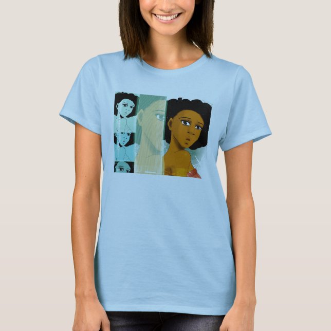 Naturligt krickaskjorta t shirt (Framsida)