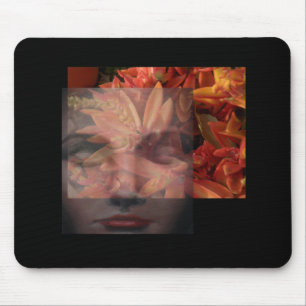 Naturligt kvinnligt mediterande Mousepad Musmatta