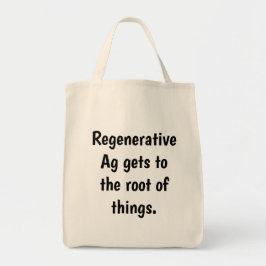 Naturligt material "Regenerative Ag kommer till .. Tygkasse