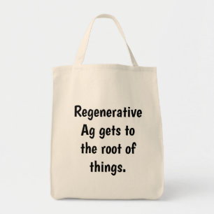 Naturligt material"Regenerative Ag kommer till ... Tygkasse