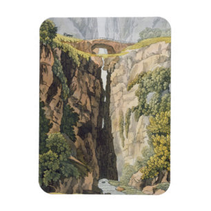 Naturligt överbrygga, den Valle d'Icononzoen Magnet
