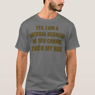 Naturligt Rödhårig Brown T Shirt