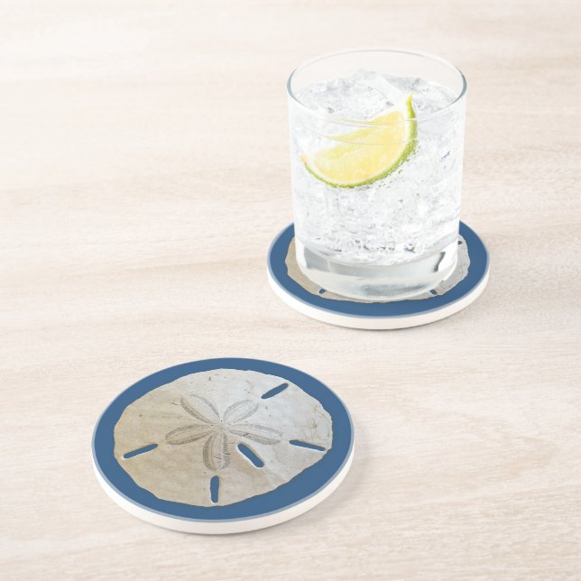 Naturligt sandbanksdekorat Anpassningsbarna färg K Underlägg (Sidan)