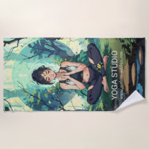 Naturligt skogsbruk Yoga Fitness Meditation Instru