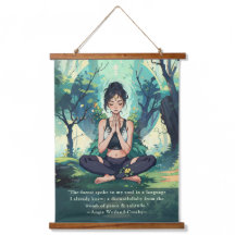 Naturligt skogsbruk Yoga Meditation Reiki-huvudcit