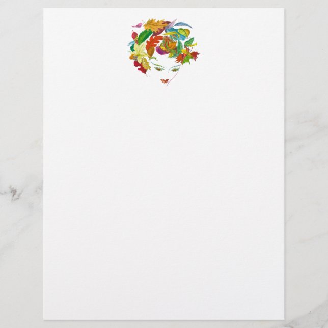 Naturligt skönhetsavfall ~ Letterhead Business Wor (Framsida)