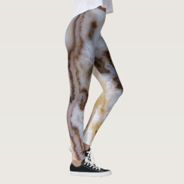 Naturligt Snöre-agens Stone authentique Färger & D Leggings