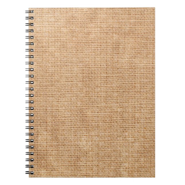 Naturligt struktur som bakgrundsbagage, beige, anteckningsbok (Framsidan)