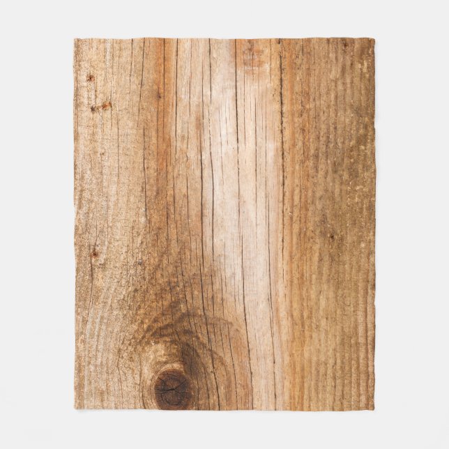 Naturligt träslag: texturerat yta fleecefilt (Framsidan)