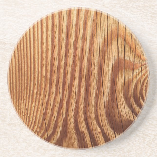 Naturligt träutseende - Sandstone Underlägg (Framsidan)