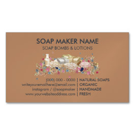 Naturligt tvål magnetiska visitkort