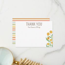 Naturligt Under Tackseddel Landskapsbrevpapper Tack Kort