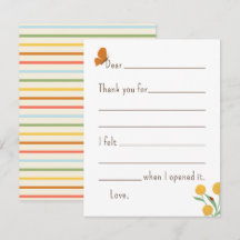 Naturligt Underbarn Barn Komplettera Tack-kort