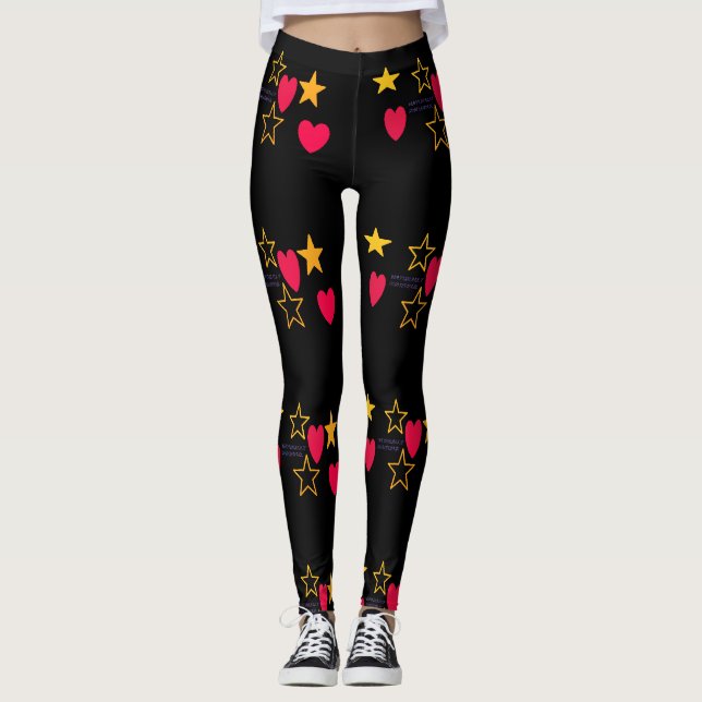 Naturligt vacker leggings (Framsida)