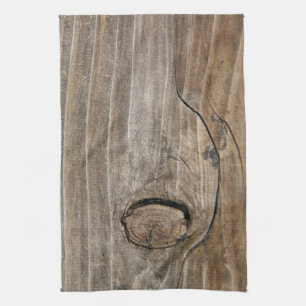 Naturligt Wood korn Kökshandduk